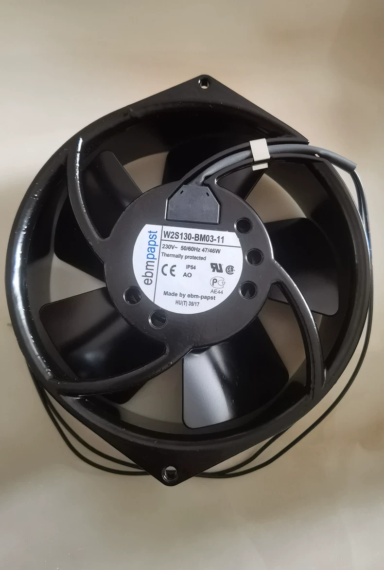 Ebmpapst W2S130-BM03-11 Axial fan 230VAC 47/46W 0.31/0.27A Control cabinet Fan 1 W2S130 BM03 11 1768376781702