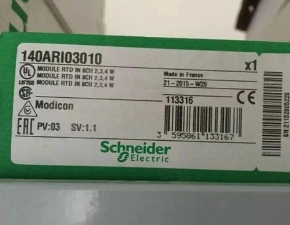 Schneider 140ARI03010 Analog Input Module 1 bb2f171d 14fe 4b98 b574 19626a400fa2