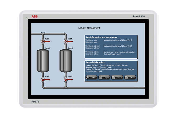 ABB PP875 Panel 3BSE092977R1 | Operator Panel 1 image 10