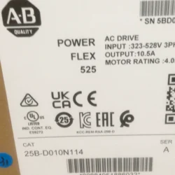 Optimize Performance with Allen-Bradley 25B-D010N114 Drive