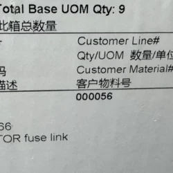 Siemens Fuse 3NE3340-8 High-Performance Electrical Component
