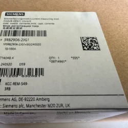 Siemens Current Transformer Model 3RB2906-2JG1 Reliable