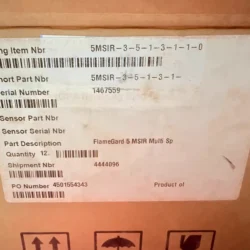 MSA 5MSIR-3-5-1-3-1-1-0 Flame Detector - Early Fire Detection