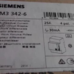 SIEMENS 5SM3342-6 Residual Current Device - Safety Protection