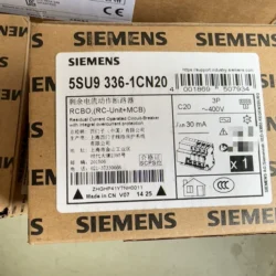 SIEMENS Residual Current Circuit Breaker 5SU9336-1CN20 Secure