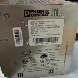 Phoenix Contact Power Supply D0014308 - Stable Industrial Power Source
