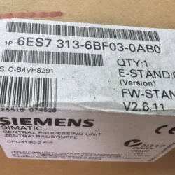 SIEMENS CPU Module 6ES7313-6BF03-0AB0 Reliable Performance