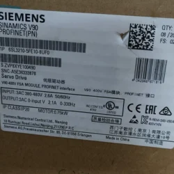 SIEMENS 6SL3210-5FE10-8UF0 Servo Drive for Motion Control
