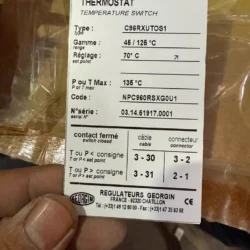 GEORGIN Temperature Switch Controller C96RXUTOS1 Reliable Sensor