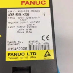 FANUC Servo Amplifier A06B-6096-H206 Advanced Motion Control