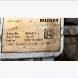 CINDY 12-B-SVD-S100-L-H21-1-SVT BUCHER Control Valve - Reliable Regulation