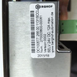 Berghof Touch Screen DC1005TT - Industrial HMI Display Panel