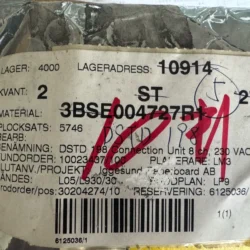 ABB I/O Board Model DSTD198 3BSE0047272R1 - Industrial Interface