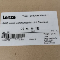 E84DGFCSNNP Lenze Inverter: Energy-Efficient Operation