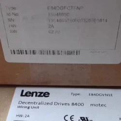 Lenze E84DGFCTFNP Module - High Performance Control Module