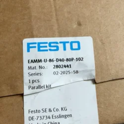 Festo Parallel Kit EAMM-U-86-D40-80P-102 Pneumatic Automation