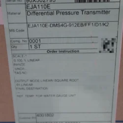 EJA110E YOKOGAWA Transmitter: High-Precision Measurement