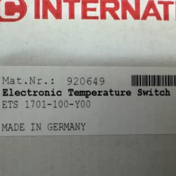 HYDAC ETS 1701-100-Y00 Electronic Temperature Switch Durable