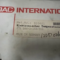 Hydac ETS386-3-150-Y00 Temperature Switch for HVAC Systems