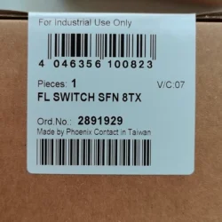 Phoenix Contact Industrial Switch FL SWITCH SFN 8TX Model