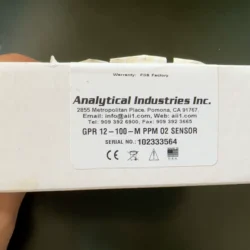 Analytical Industries Inc. O2 Sensor GPR 12-100-M Gas Detector