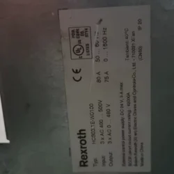 Servo Drive HCS03.1E-W0100 by REXROTH - Precision & Reliability