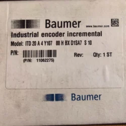 Baumer Incremental Encoder ITD 20 A 4 Y107 8 - Accurate Positioning