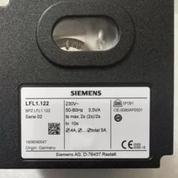 Optimize Burner Performance with SIEMENS LFL1.122 Control