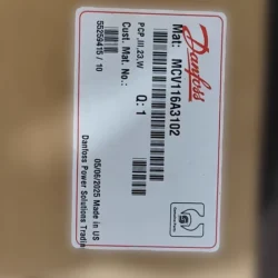 MCV116A3102 Danfoss Control Valve - Reliable Operation