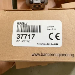 BANNER Vibration Sensor MIAD9LV - High Sensitivity Monitoring Tool