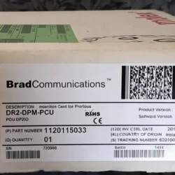BradCommunications Industrial Communication Card DR2-DPM-PCU