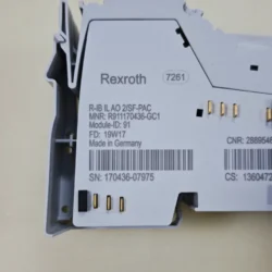 Rexroth R911170436-GC1 PLC Module for Automation Systems