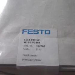 FESTO SDE1-D10-G2-W18-C-P2-M8 Pressure Switch - Reliable Air Pressure Control