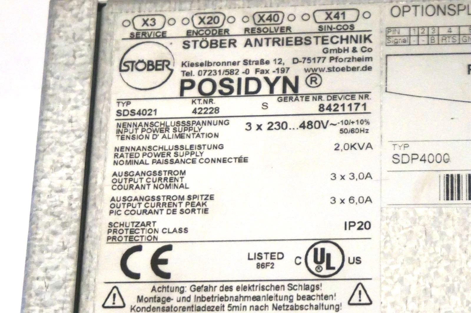 SDS4021 SDS4021