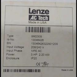 SM230S Lenze Stepper Motor - Precision Control