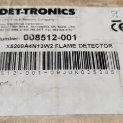 DET-TRONICS UV/IR Flame Detector X5200A4N13W2 - Safety Sensor