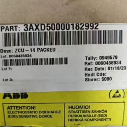 ABB ZCU-14 Control Unit - Advanced Automation Controller