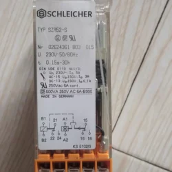 Schleicher sza52-s Time Relay Timer for Industrial Use