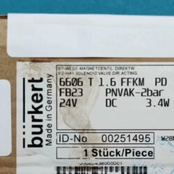 Burkert 00251495 Solenoid Valve - Efficient Fluid Control