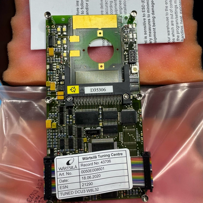 Engine Calibration Board WARTSILA 0050E008601 DCU3W8L32
