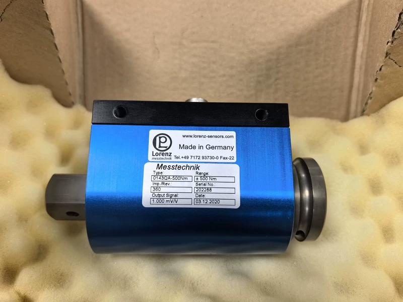 High-Accuracy Torque Sensor Lorenz 0143QA-500Nm 202288 Series
