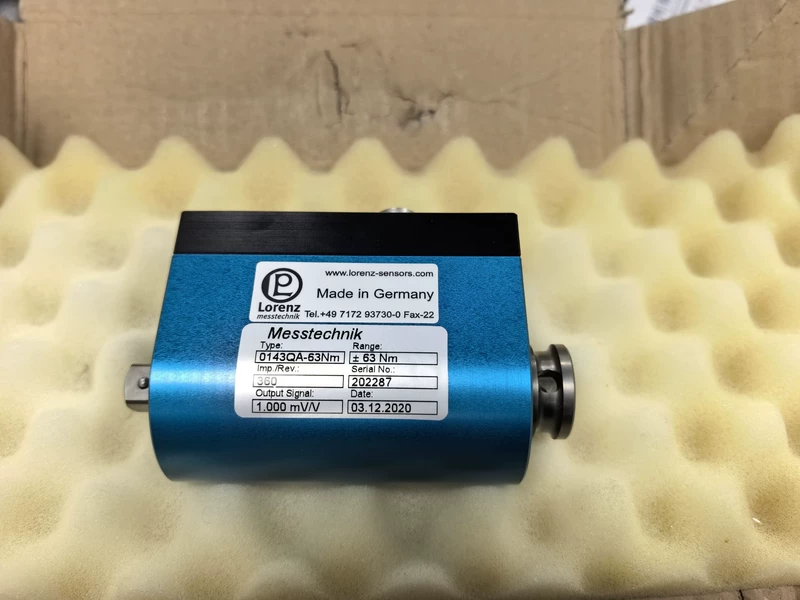 Torque Sensor Lorenz 0143QA-63Nm - High Accuracy Measurement
