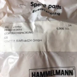 Hammelmann 04.00739.0051 High Pressure Pump 172413