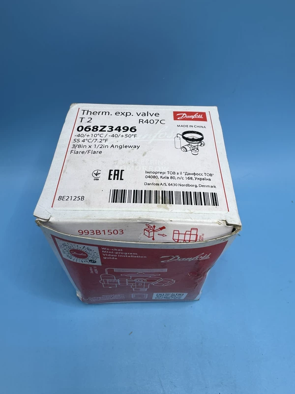 Thermostatic Expansion Valve Danfoss 068Z3496 for HVAC