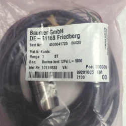 Baumer 10118532 Connection Cable - High-Quality Signal Transfer
