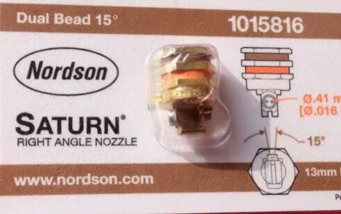 Hot Melt Glue Nozzle Nordson 1015816 Precision Spray