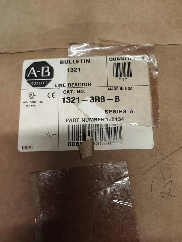 Load Reactor Allen-Bradley 1321-3R12-B 12A 600V
