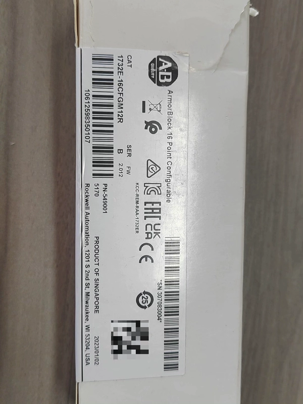ArmorBlock I/O Module Allen-Bradley 1732E-16CFGM12R Rugged