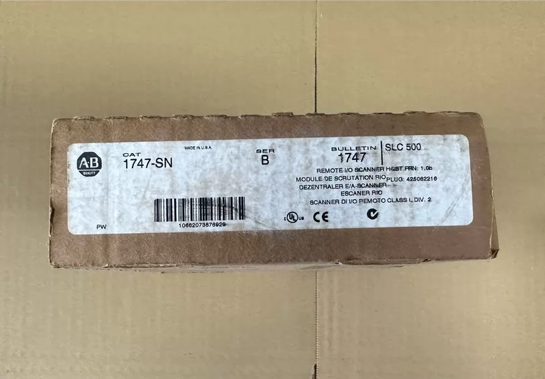 Remote I/O Scanner Module Allen-Bradley 1747-SN Industrial
