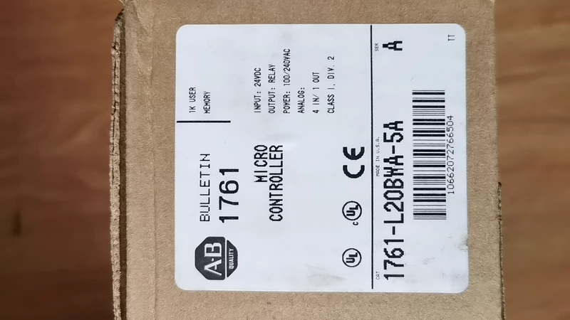 Compact MicroLogix PLC Allen-Bradley 1761-L20BWA-5A 20 I/O